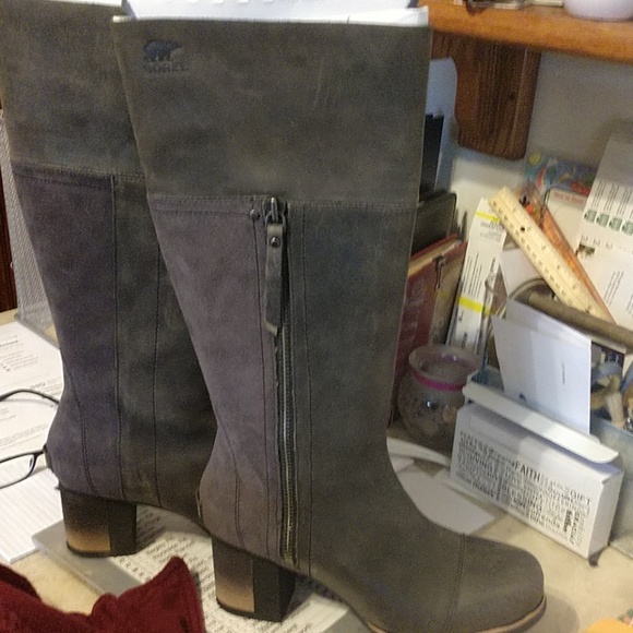 Sorel Shoes - SOREL brand new addington tall in grey